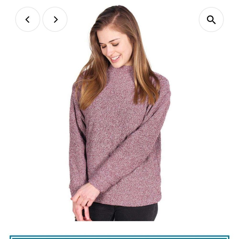 NWT The Original Woolly in Heathered Crimson by Woolly Threads